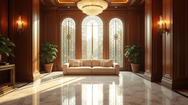 Unwind in the style of art deco at hotel Aiglon